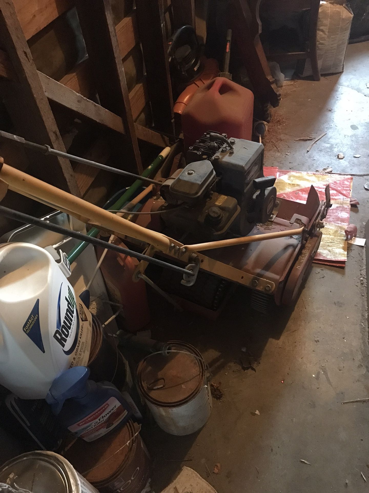 Reel Lawn mower