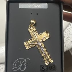 Real 10k Gold Pendant 