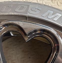 Heritage Heart Wheel 600.00 19x9.5 38 offset