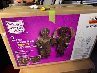 Halloween 2026 burlap twins Home Depot