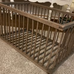 Vintage Wooden Reclaimed Wood Crate Chicken Coup 