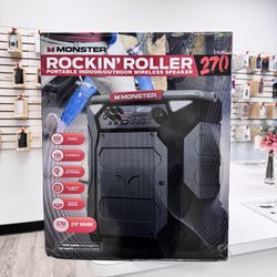 Monster Rockin Roller 270 Bluetooth Speaker New 