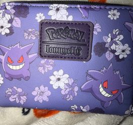 Loungefly Pokemon Gengar Zip Around Wallet
