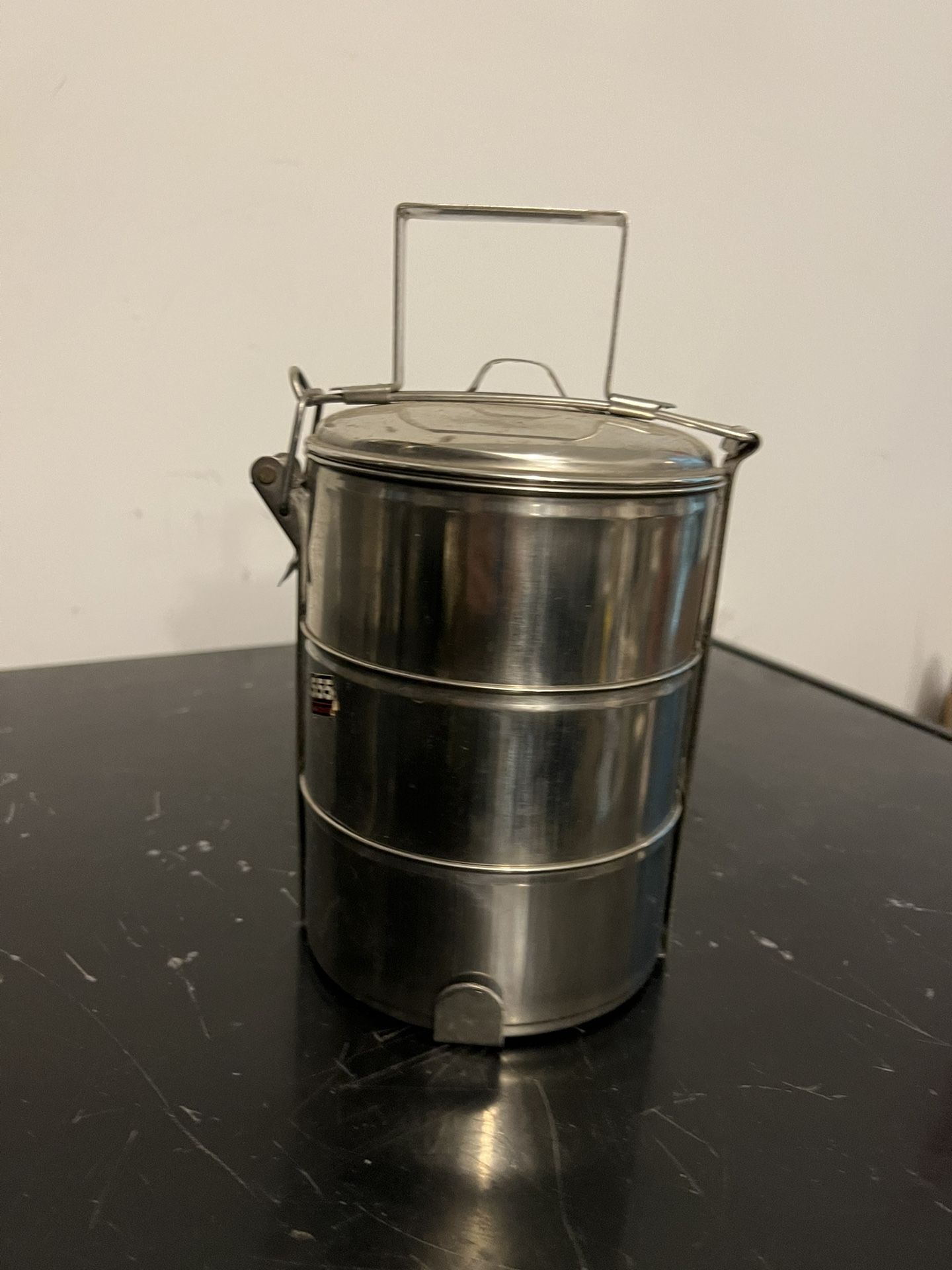 Three piece with holder, food, carrier, or lunch carrier