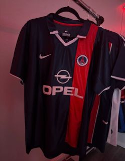 PSG 01/02 Ronaldinho 10 jersey size XL
