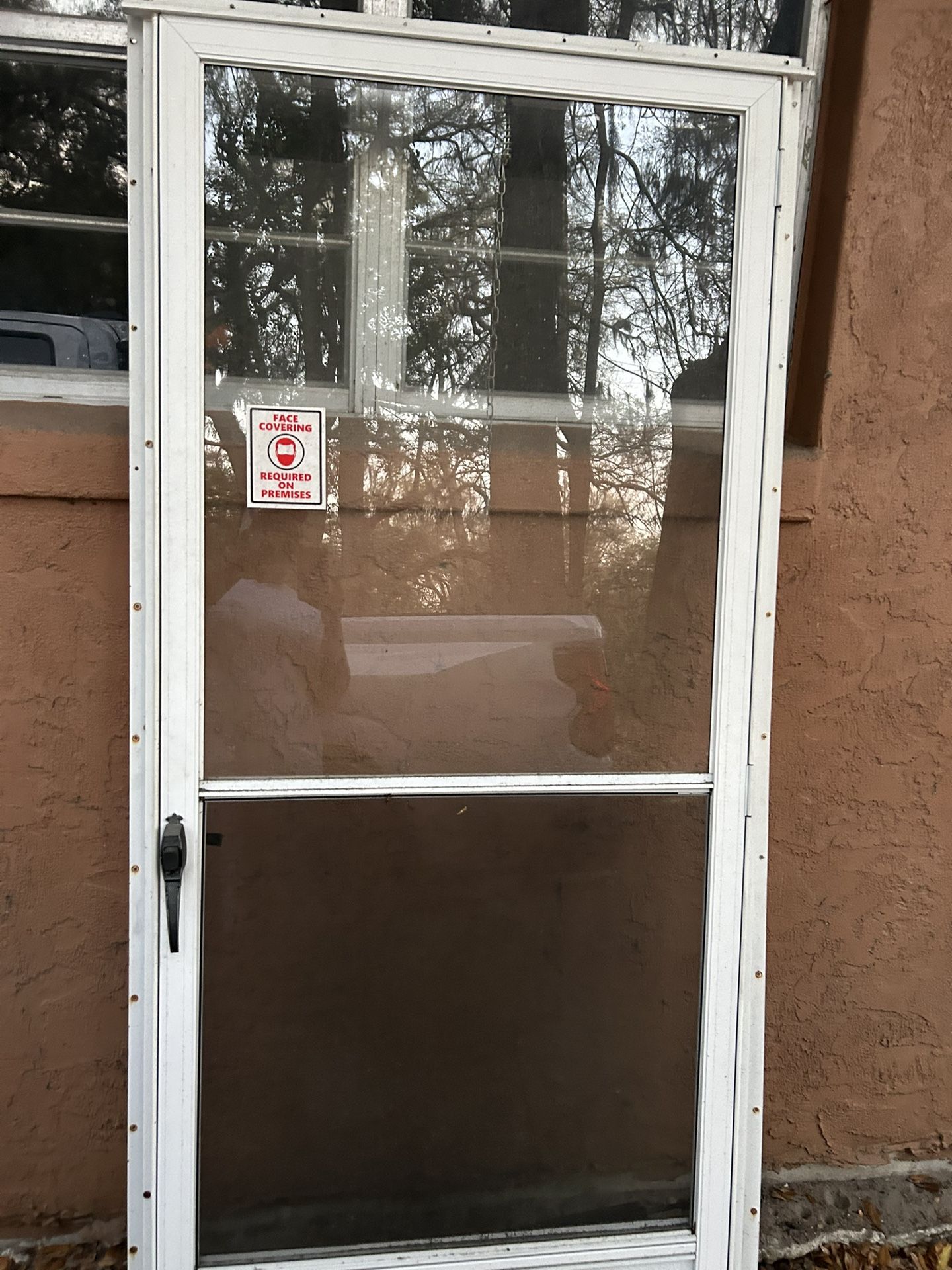 34x78 Metal Storm Door