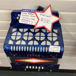 Fever Button Accordion With Case!