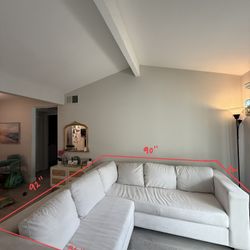 Large White Sectional Sofa