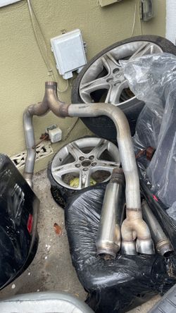 BMW F30 Quad Exit Exhaust and Resonator