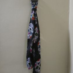 Day Of The Dead Sugar Skulls Scarf