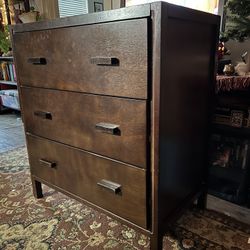 Dark Espresso 3-Drawer Dresser