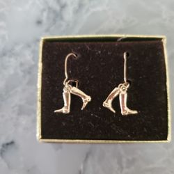 Riding Boots Earrings 