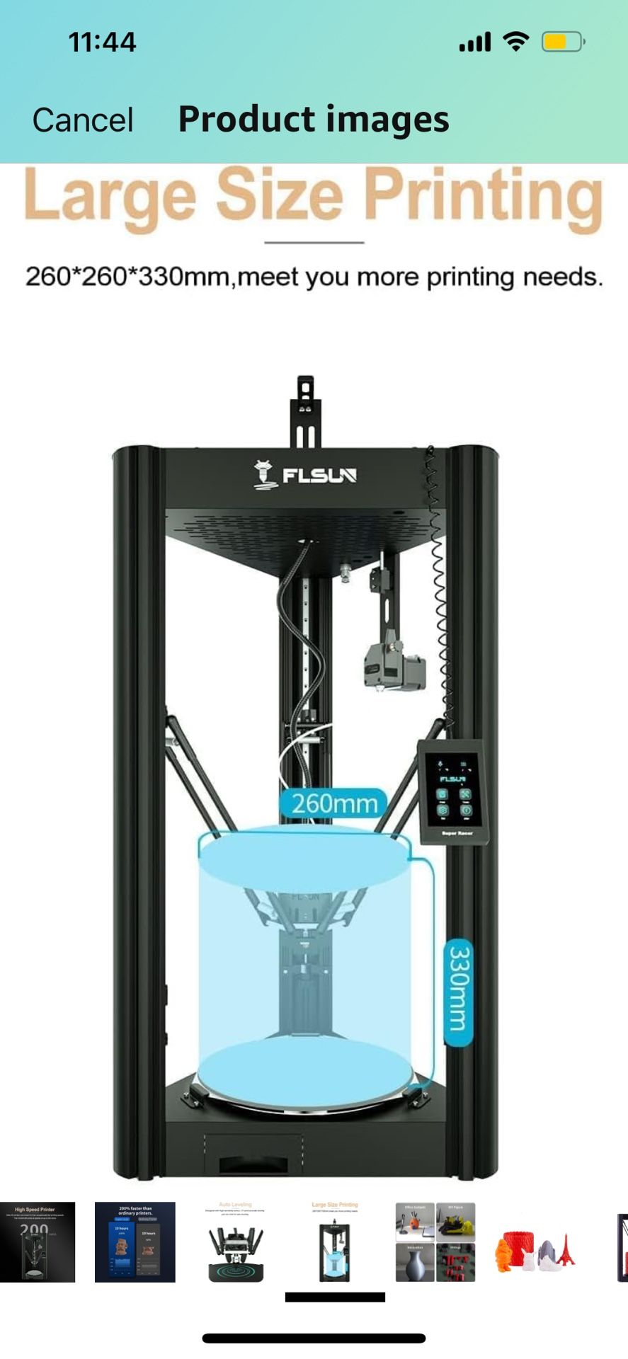 FLSUN 3D Printer for Large Prints