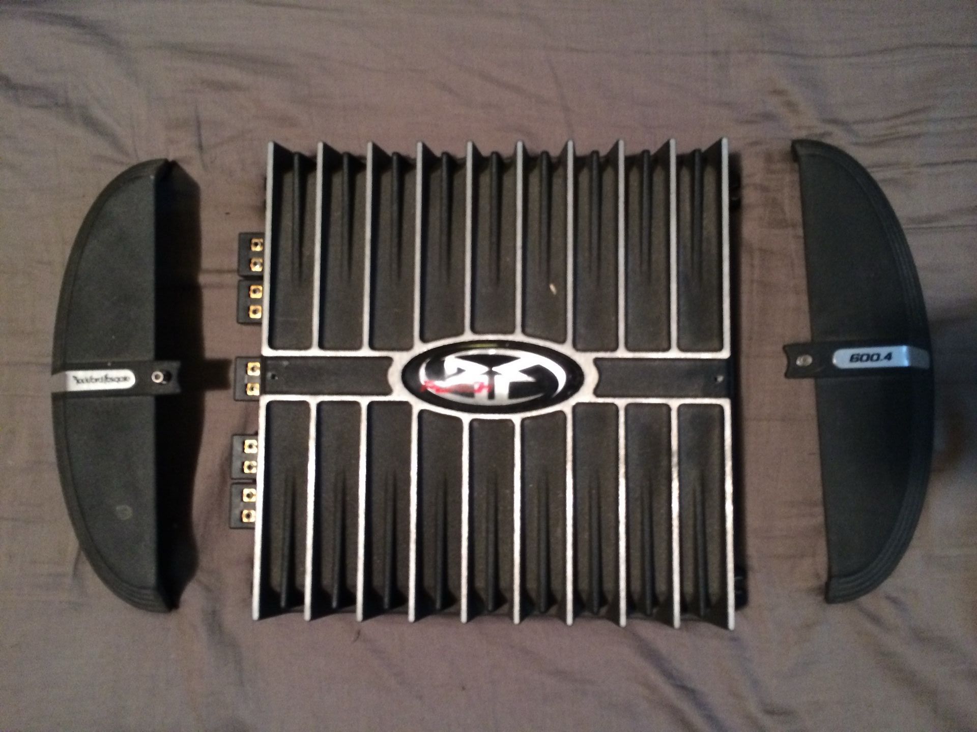 Rockford Fosgate Punch Series 600.4 Amplifiers Old School!