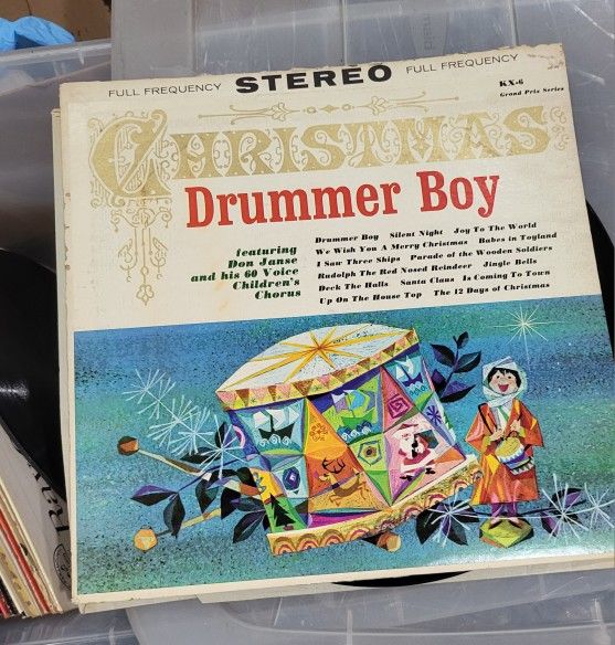 Christmas Drummer Boy Vinyl Record