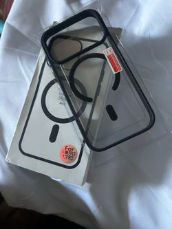 Clear MagSafe iPhone 17 Pro Case Black