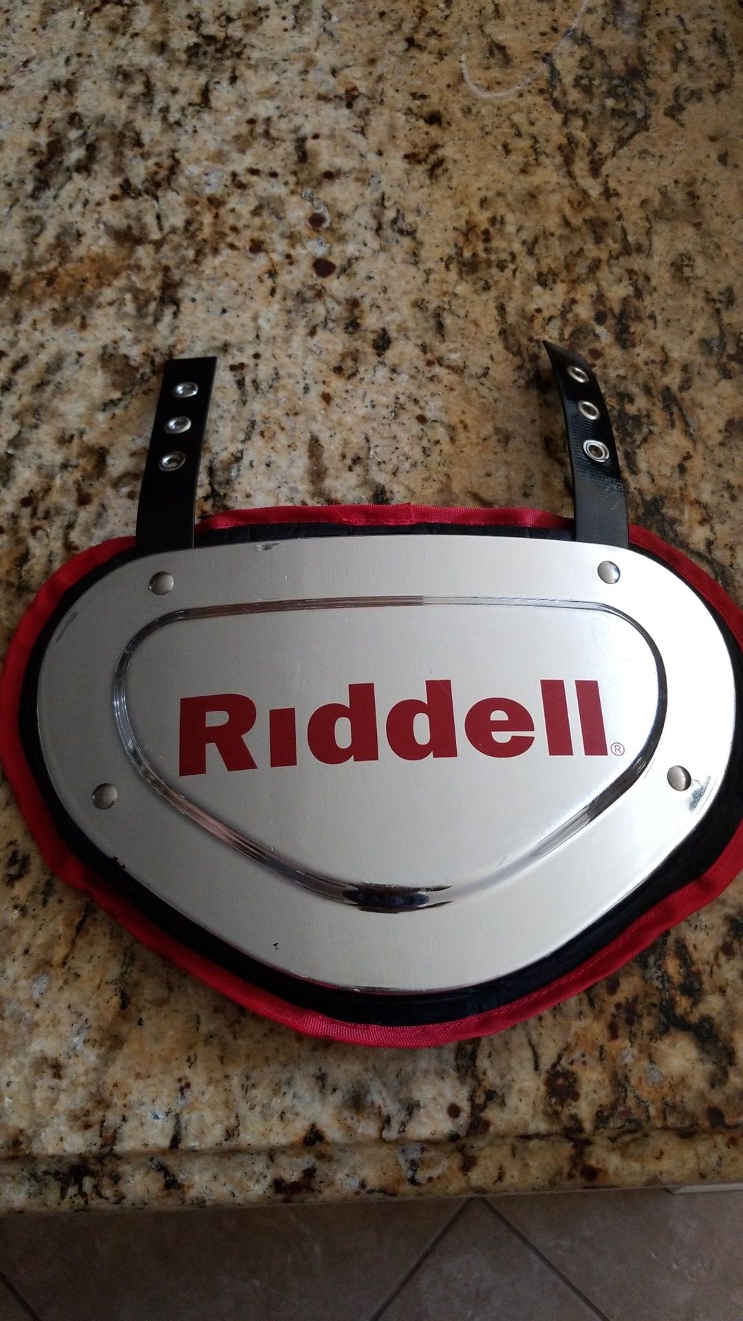 Riddell Adult Chrome Football Backplate
