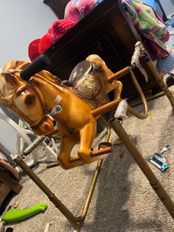 Vintage rocking horse