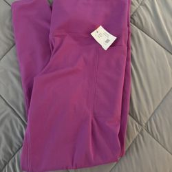 Womens Athletic Leggings Size Lrg 
