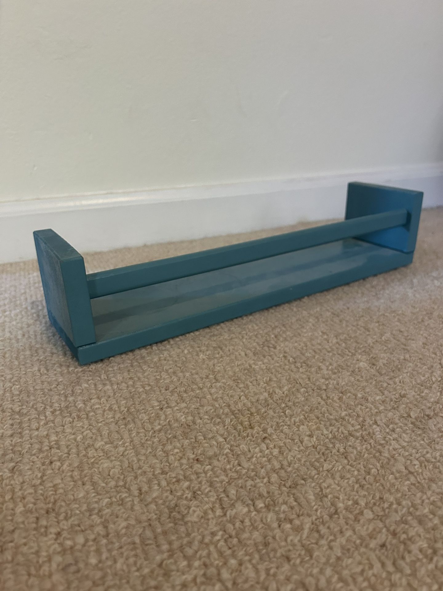 Blue Wall Shelf 14.5” L