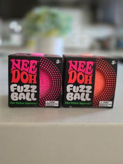 NeeDoh Fuzz Ball Squishy Toy