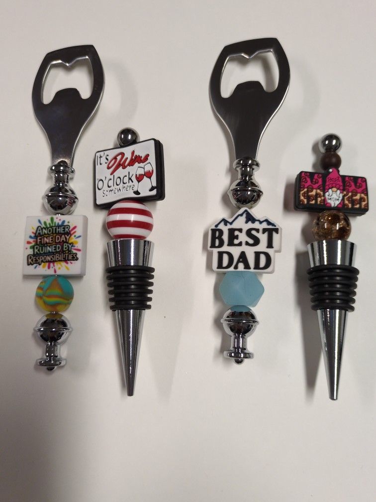 Custom Bottle Openers and Bottle Toppers