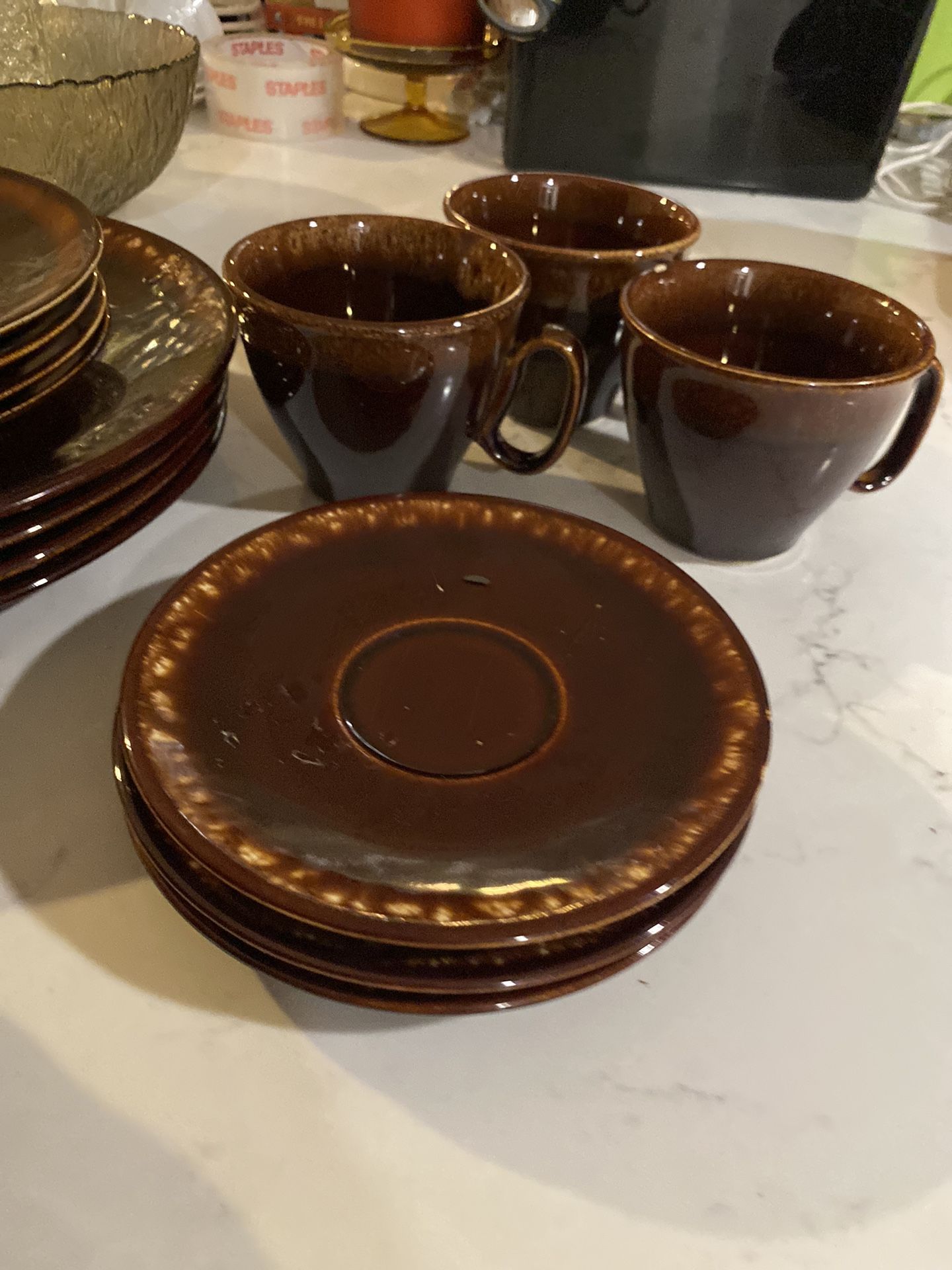 Vintage MCM McCoy? Dinnerware Plates, Bowls Etc