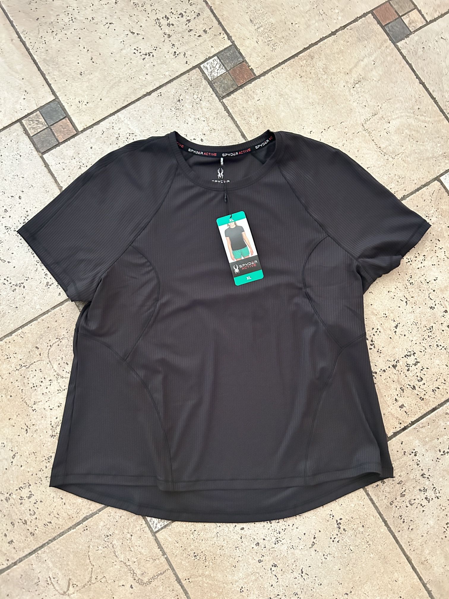 NWT Spyder Women  Active Tee Size XL
