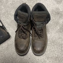 Steal Toe Wolverine Work Boots