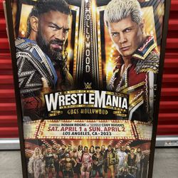 WWE Wrestlemania 39 Poster