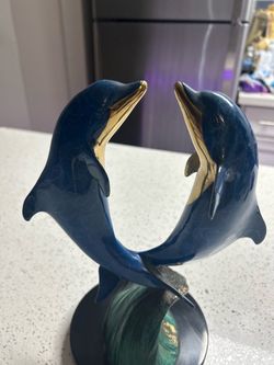 Christian Lassen Dolphin sculpture