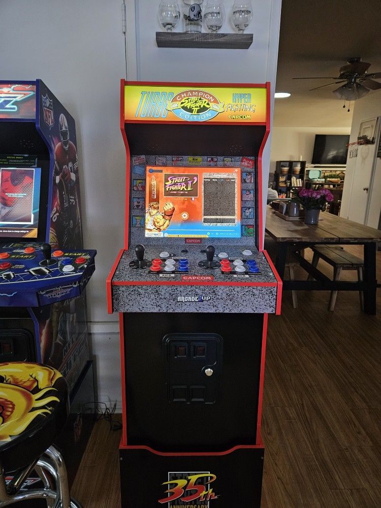 1up Arcade Street Fighter Champions Editions With Height Riser