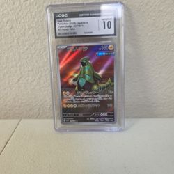 Iron Thorns Pokémon Card Graded 10