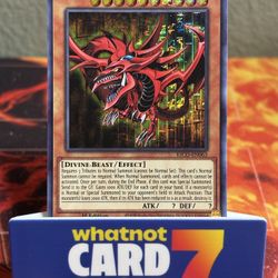 Yugioh Slifer the Sky Dragon Secret Pharaoh's Rare
