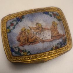 Vintage Tiny Trinket Box