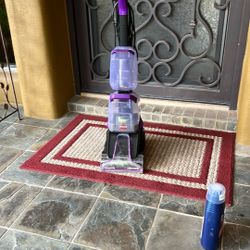 BISSELL PowerForce PowerBrush Upright Deep Cleaner, for Carpet, Compact and Lightweight, Advanced Pro Max Clean + Protect Formula Model 3938, 