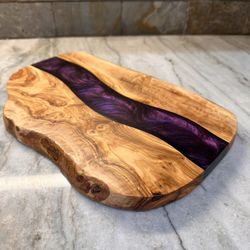 Epoxy River Charcuterie Tray