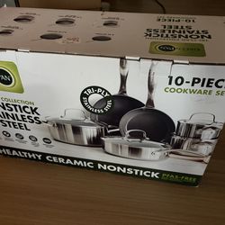 GreenPan 10 Piece pots and pans set