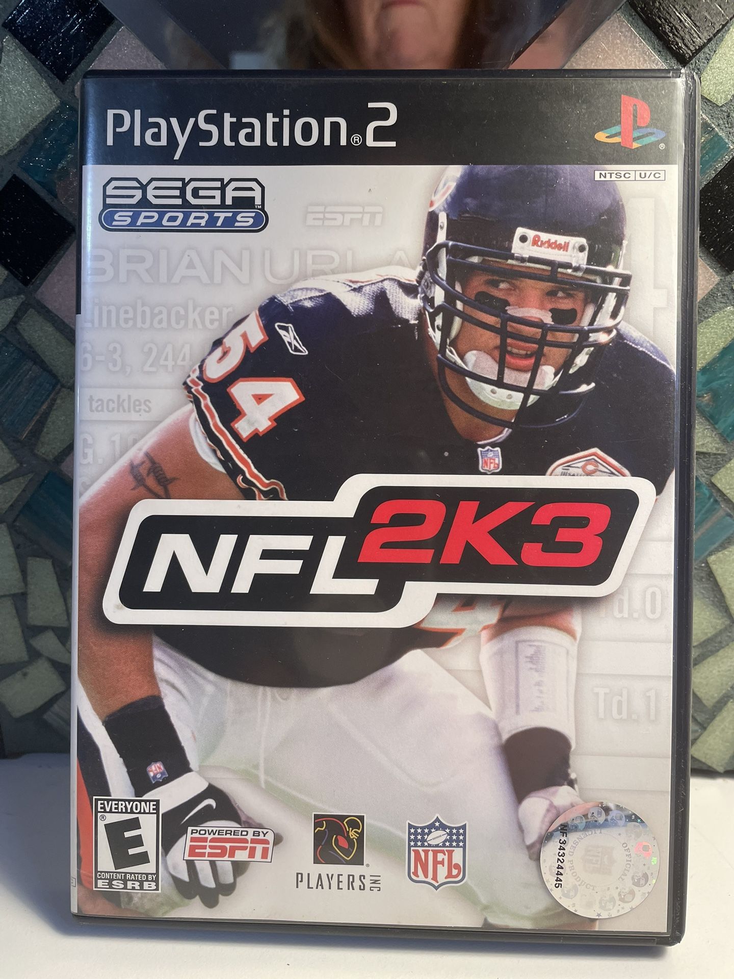NFL 2K3 (Sony PlayStation 2, 2002) Used Complete PS2 Game