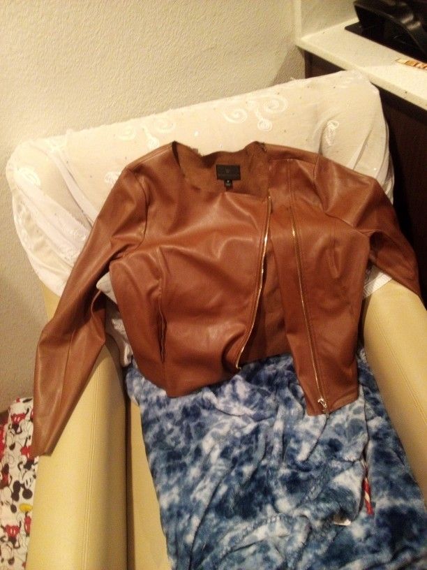 Brown Leather Jacket