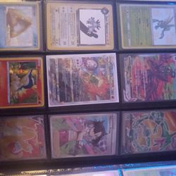 Group Of Rare Pokemon Cards