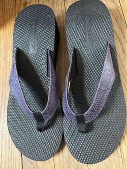 Women’s SPEEDO THONG SLIDES - Purple - Sz 10