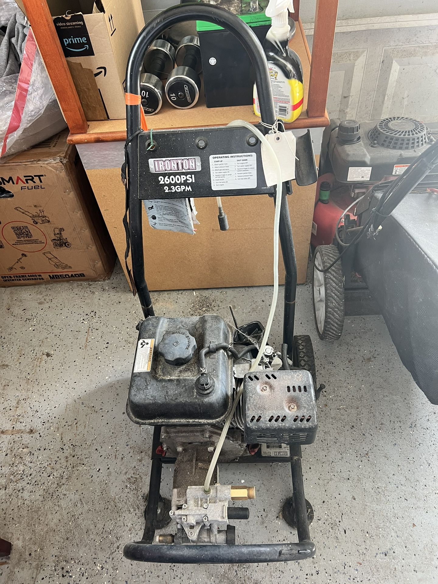 Ironton Pressure Washer