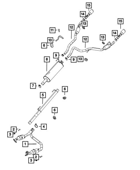 2022 Dodge Ram Bighorn OEM Exhaust