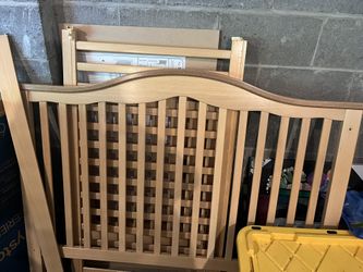 Crib With Mattress 