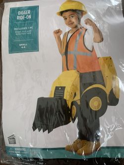 Kids Digger Ride-On costume
