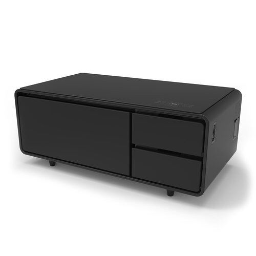 Sobro Coffee Table Refrigerator, LED lights, bluetooth