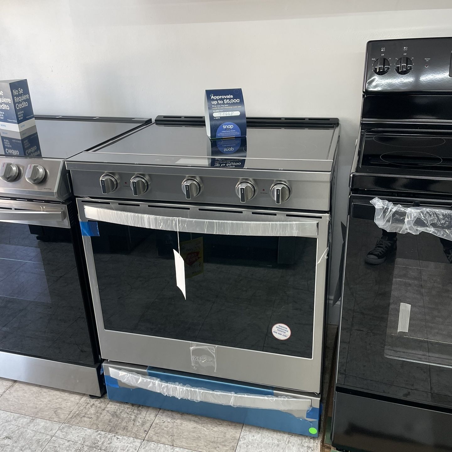 Slide In Range Conventional Oven 4 Burners 1 Warming Zone 