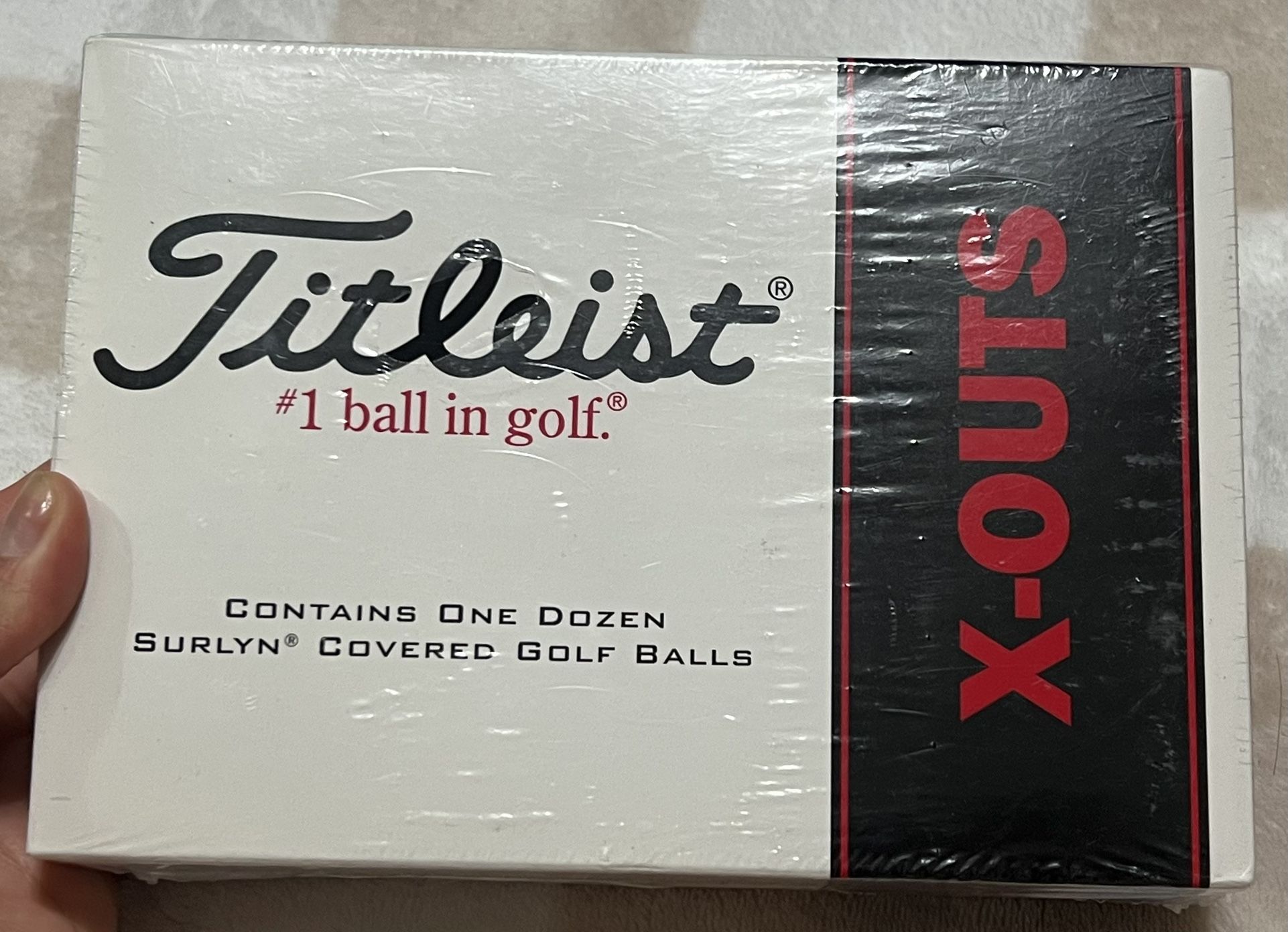 Titleist #1 Golf Ball X-Out One Dozen New Box $20