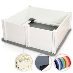 40x40 in Whelping Box for Dogs and Puppies with Rails